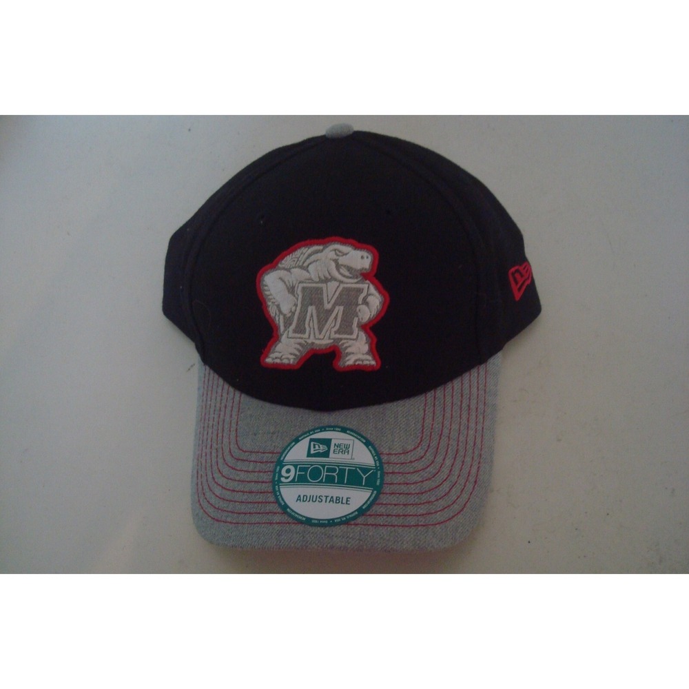 MARYLAND TERPS  STRAPBACK ‎ DEADSTOCK HAT CAP VINTAGE H4